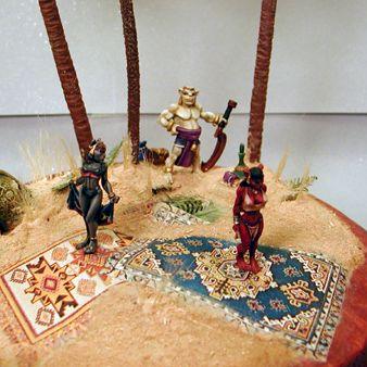 Another shot of Diorama of the Basti Camp Followers by ShelleyinColorado