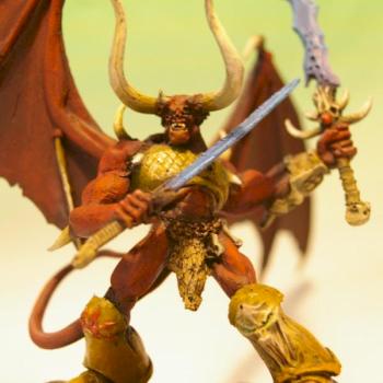 Demon Prince Angron Conversion by akumaryu