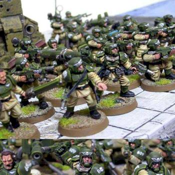 Cadian infantry Platoon by ZeroFive