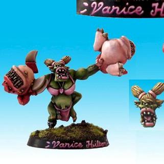 Varice Hilton, Blood Bowl Cheerleader by Maneu