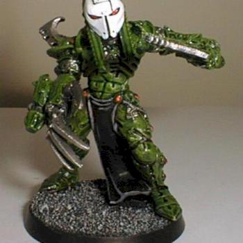 =I= Inquisitor Eldar Striking Scorpion Exarch by thechair