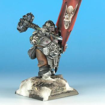 OGRE kINGDOMS IRONGUT STANDARD BEARER by Art Factory