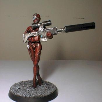 =I= Inquisitor Cultist Sniper by thechair