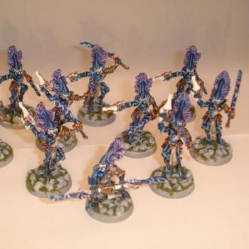 Eldar Banshees with Exarch by CM Miniatures