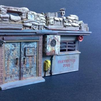 Junk Town Main Gate Guardroom by Clanmac