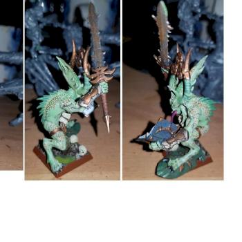 Nurgle plagueletter sorcerer lord by HelloDarkness