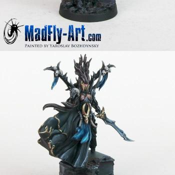 Lady Kashala, Void Elf General by MadFlyArtStudio