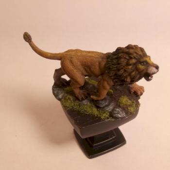 Male Lion by Amby Dextrous