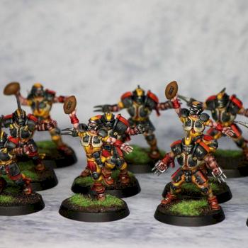 Blood Bowl Human Team by Czopsquad