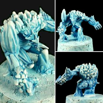 Ice Golem by darcybono