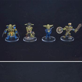 Gob'z'Heroes (Grumpy'Gob, Gob'nan, Gob'Bond, Gob'ius) by Shi Vral