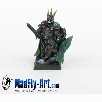Wight King with Baleful Tomb Blade by MadFlyArtStudio