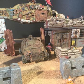 Junk Town Main Gate III by Clanmac