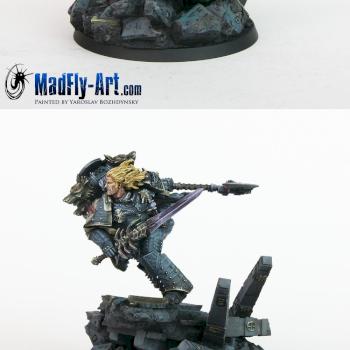 Leman Russ, Primarch of the Space Wolves by MadFlyArtStudio