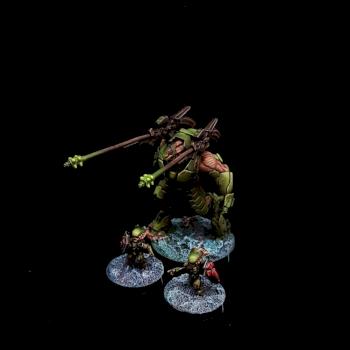 Overdron Batroid (Onyx, Combined Army, Infinity the game) by Goldmund