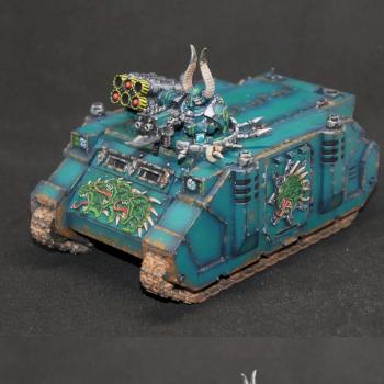 Alpha Legion Rhino by Nevar