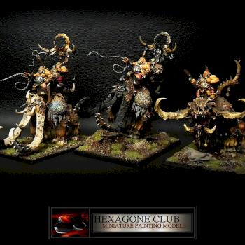 Warhammer Ogres Kingdoms Beastclaw Raiders . by Hexagone Club