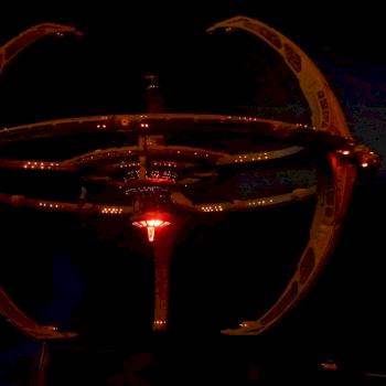 Deep Space Nine space station by Zuppa