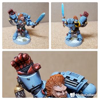 Space wolves blood claws sergeant by WitchesBlade