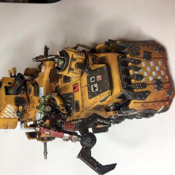 Ork Battlewagon by quarrel