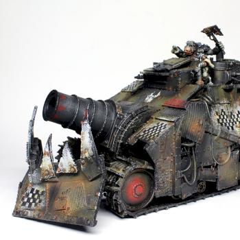 Ork KillBursta Tank by ThirdEyeNuke