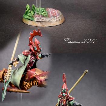 Farseer skyhunter conversion by Terecius