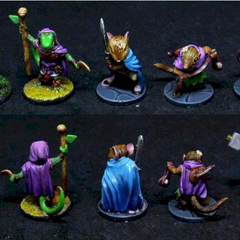 heros of mice and mystics by Little Mad Paintings