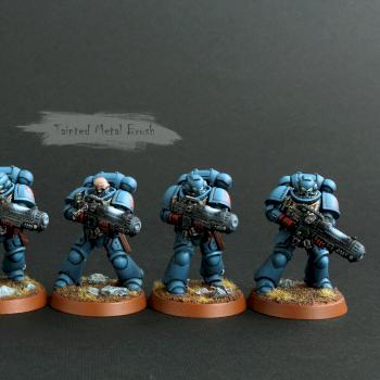 Primaris crimson fists space marines by borman