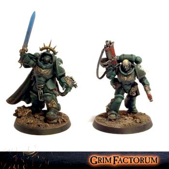 Dark Angels Space Marines Primaris Characters by Grim Factorum