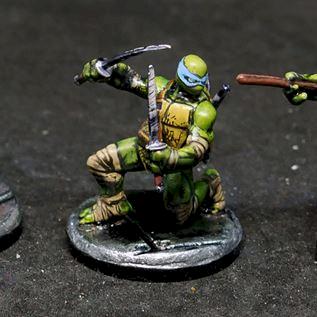 TMNT heros by Little Mad Paintings