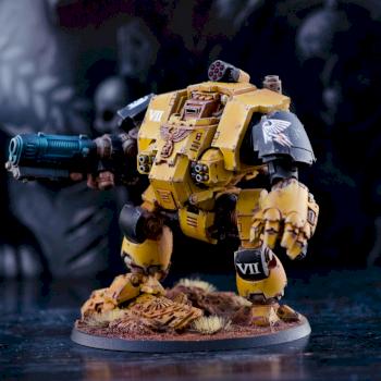 Imperial fist Primaris redemptor dreadnought by Nopaintnogame