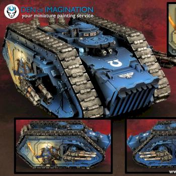Ultramarines Tank by DEN of IMAGINATION
