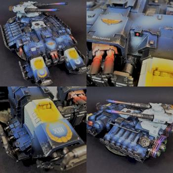 Ultramarines Astraeus Super Heavy Tank by George1