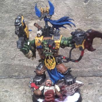 bad moons ork warboss by lord von braken