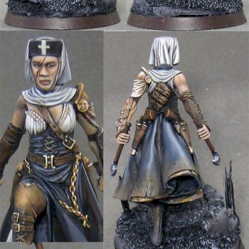 Damnation - Sororita, 54mm scale miniature by Lord Velard