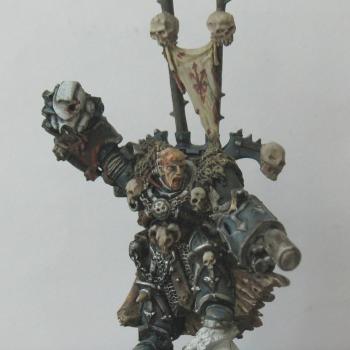 Chaos space marine lord by Bovin