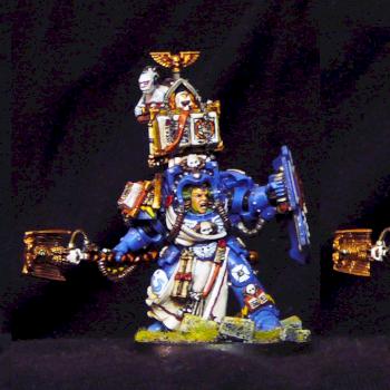 Ultramarine's Librarian in Termoarmour by Trollala