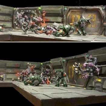 WH40k Diorama - Picture set #1 by Enzomadcap