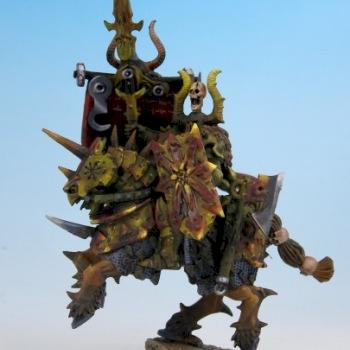 Warhammer Lord of Chaos with Standard by rene