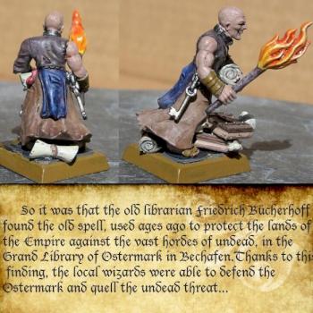 Empire Flagellant librarian by Lunarion