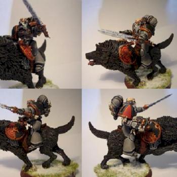 Space Wolves-Thunderwolf Cavalry Harald Thymodson(v1) by Sotirios