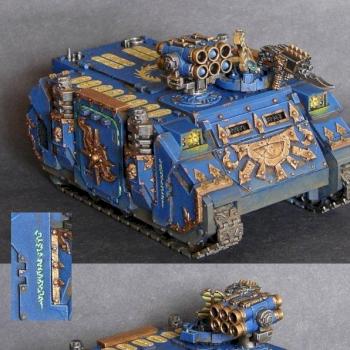 Chaos Thousand Sons Rhino (2nd) by farseer oliver