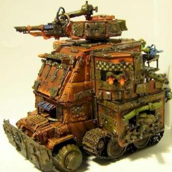 scratchbuilt Battlewagon by Zerlatscht