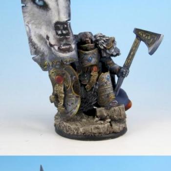 28mm / 30mm SF Celtic Warrior conversion / sculpture By Scibor by rene