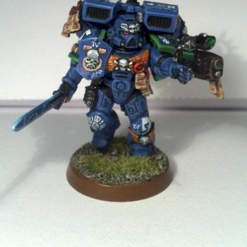 Ultramarines Captain by sidestreaker