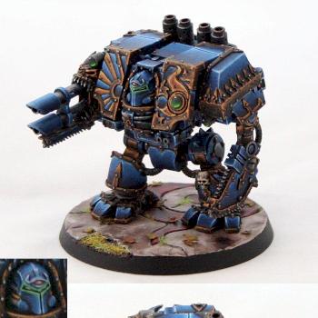 Golden Demon 09 Entry - Thousand Sons Dreadnought by RevMini