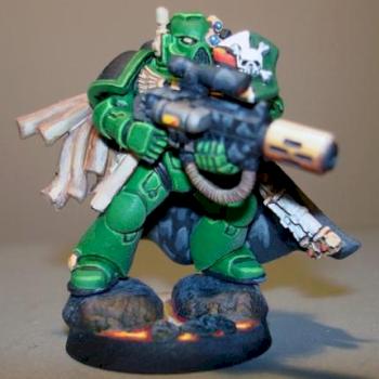 Salamander Marine #IX Meltagun by I am Legion