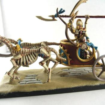 Tomb King Kings Chariot WIP by Biggie