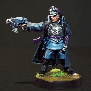 Imperial Guard Commissar by WhiteRavenFactory