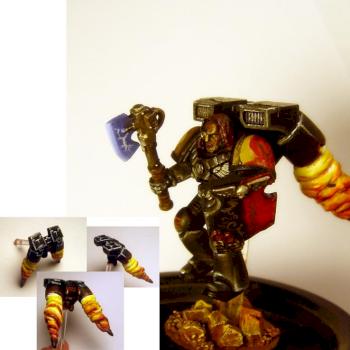 Assault Space Marine Serg. by Kaceas